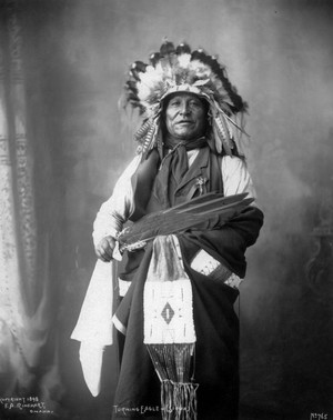  Turning Eagle (Sioux) par Frank A Rinehart 1898