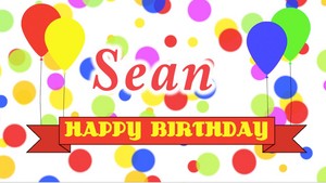  Happy (Irish) Birthday Seán!