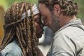 8x01 ~ Mercy ~ Michonne and Rick - the-walking-dead photo