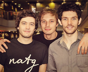  Alex, Brad & Col - 3 Best Friends On BBC Merlin