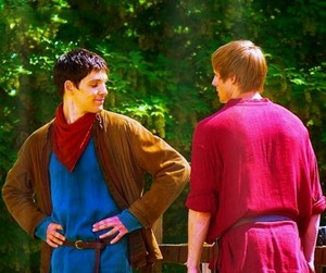  Arthur Pendragon: Merlin, Are 你 Checking Me Out?