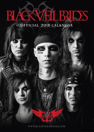  Black Veil Brides 2018 Calendar