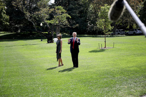 Donald and Melania Depart White House - September 8, 2017