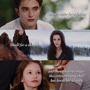  Edward,Bella and Renesmee