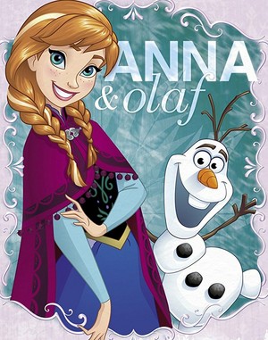  La Reine des Neiges - Anna and Olaf