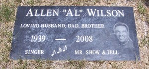  Gravesite Of Al Wilson