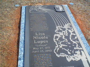 Gravesite Of Lisa Lopes 