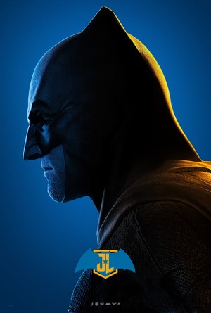  Justice League (2017) Poster - Ben Affleck as Бэтмен