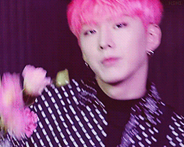 Kihyun with Pink Hair