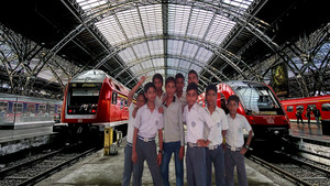 Me and My Friend Of Railway Station