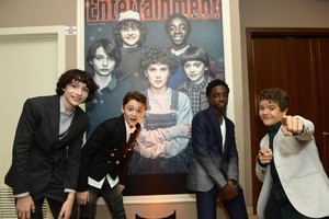  Stranger Things Cast at EW's 2017 Emmy Awards Pre-Party