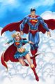 Superman and Supergirl - superman fan art