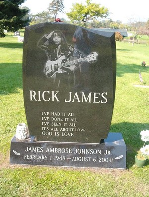 The Gravesite Of Rick James