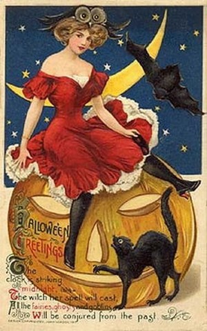  Vintage हैलोवीन Cards