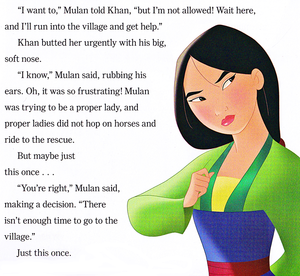  Walt डिज़्नी Book Scans – Mulan: Khan to the Rescue (English Version)