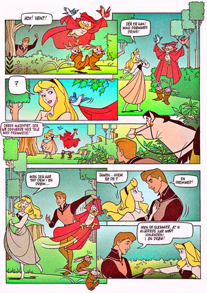  Walt ディズニー Movie Comics – Sleeping Beauty (Danish 1995 Version)