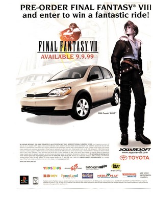  YOUNG Squall Leonhart TOYOTA ECHO
