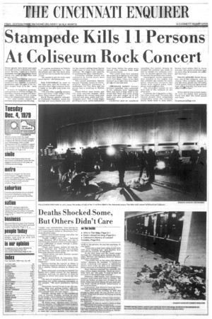Article Pertaining To 1979 Who Concert Tragedy 