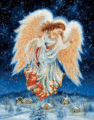 Beautiful Christmas Angel - angels fan art