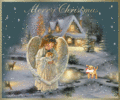 Beautiful Christmas Angel - angels fan art