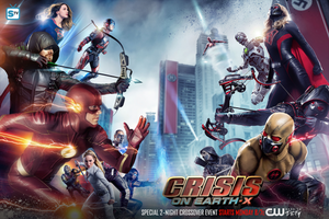  DCTV - Crisis on Earth-X - Crossover Poster
