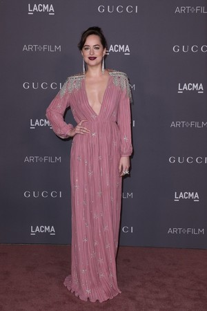  Dakota Johnson at the LACMA Event Gala in LA Nov 4,2017