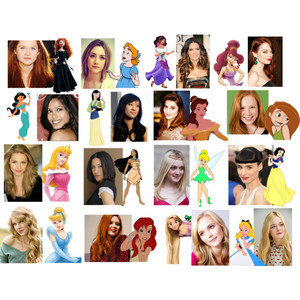  디즈니 Female Actors