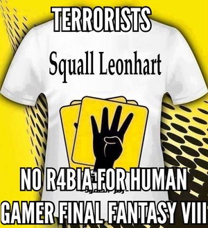  FICTIONAL CHARACTER Squall Leonhart SATAN TERRORISTS IN facebook