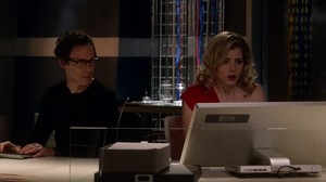 Harrison and Felicity in "All Star Team Up"