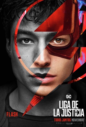 Justice League (2017) Poster - Ezra Miller as The Flash