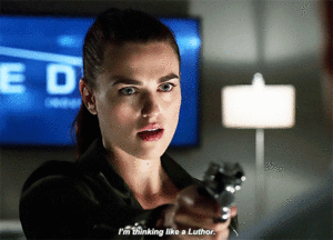  Lena with a gun