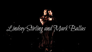 Lindsey Stirling and Mark Ballas Wallpaper 