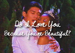  Rodger's and Hammerstein's Cinderella: Do I 愛 あなた Because You're Beautiful?