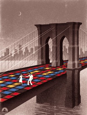 Saturday Night Fever Brooklyn Bridge