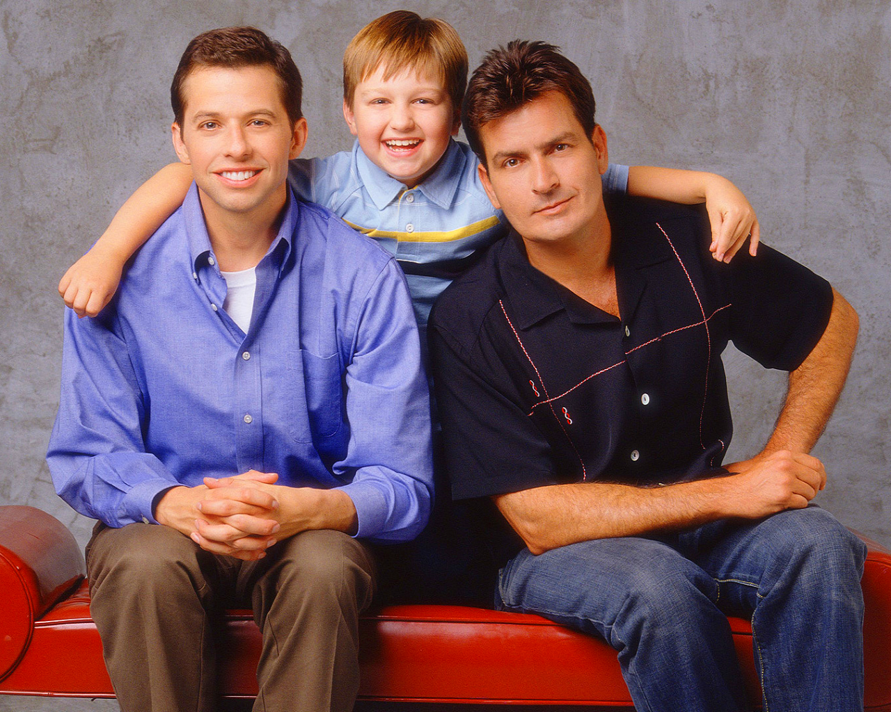 Two and a Half Men Wallpaper: Two and a Half Men.