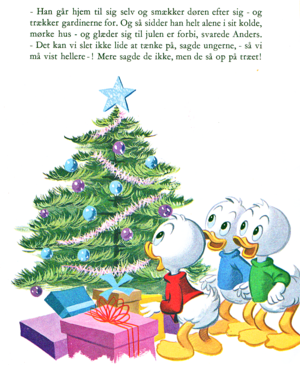  Walt disney Book Scans – Uncle Scrooge’s natal Eve (Danish Version)