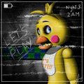 five nights at freddy s 2  toy chica by raquelyl d8wb43w - five-nights-at-freddys photo