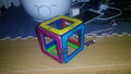 A cube figure - random photo