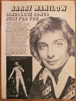  article Pertaining To Barry Manilow