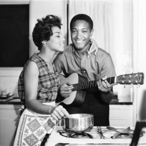 At Home With Sam Cooke And Second Wife, Barbara