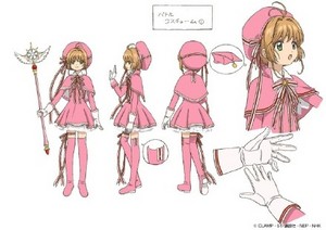  Cardcaptor Sakura Clear Card Outfit