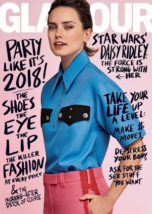  Glamour January 2018 cover