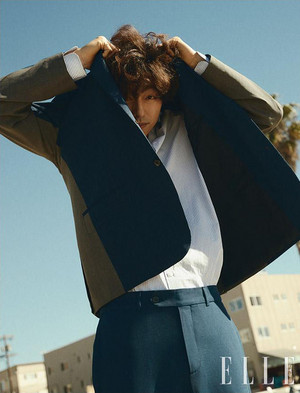 HANG OUT IN L.A. WITH GONG YOO FOR JANUARY 2018 ELLE