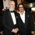 Johnny Depp and Sir Christopher Lee - charlie-and-the-chocolate-factory photo