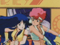 Kei and Yuri from Dirty Pair - anime photo