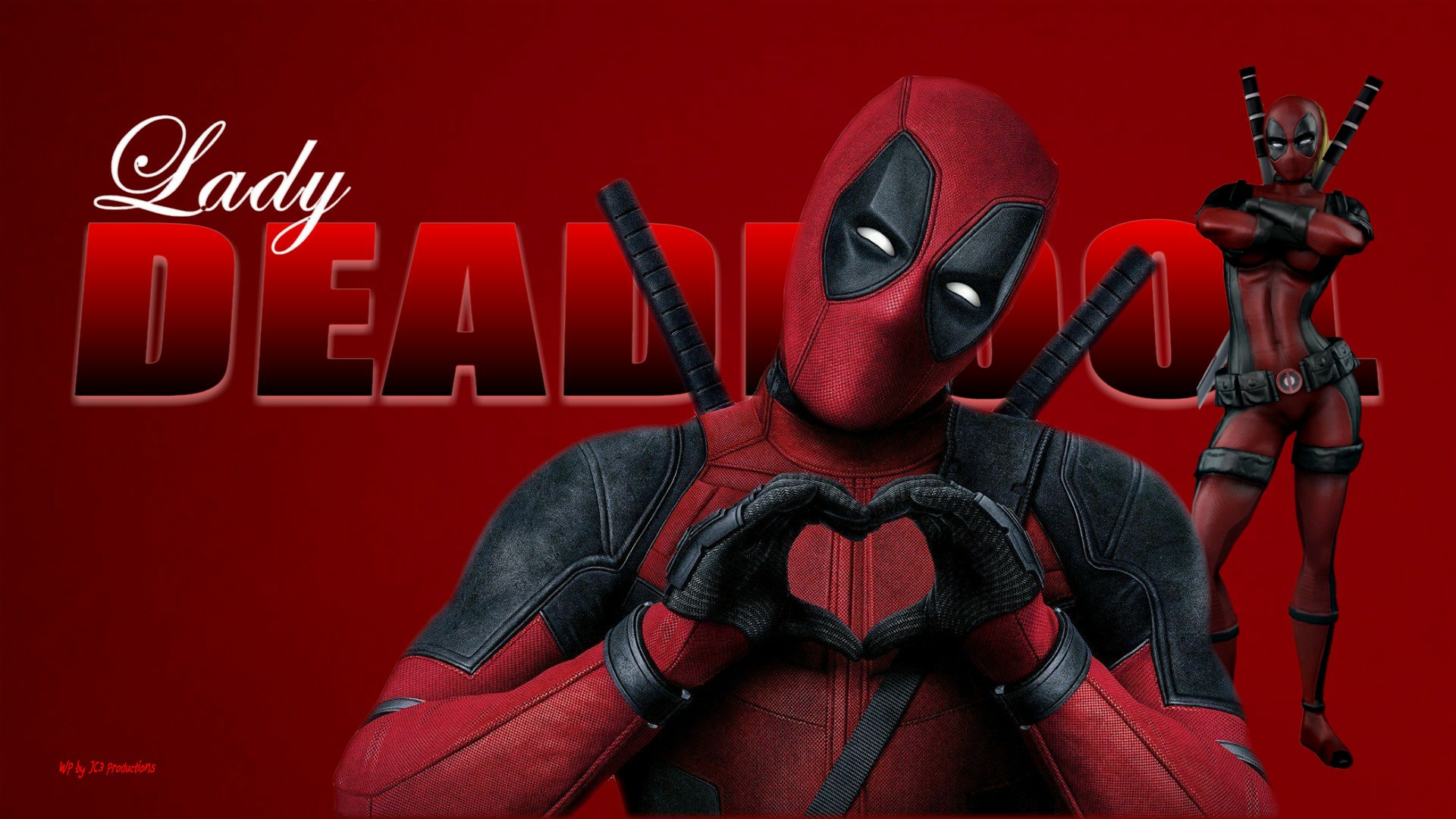 Deadpool Wallpaper: Lady Deadpool fondo de pantalla - In amor 5.