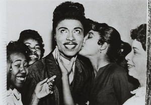 Little Richard With His Fans