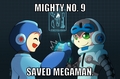 Mighty No. 9 saved MegaMan - anime photo