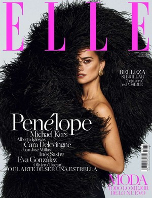  Penélope Cruz covers Elle Spain [February 2018]