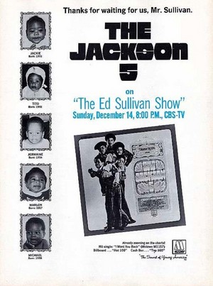 Promo Ad 1969 Ed Sullivan Show 